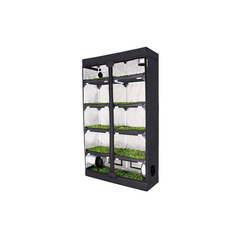 Garden High ProBox Propagator XL, 120x40x200 cm vue de dos