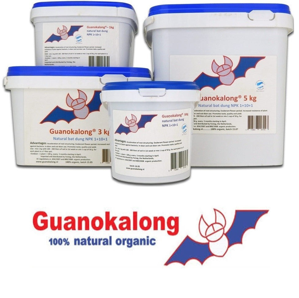 Guanokalong Powder 5 kg, prášek boční pohled