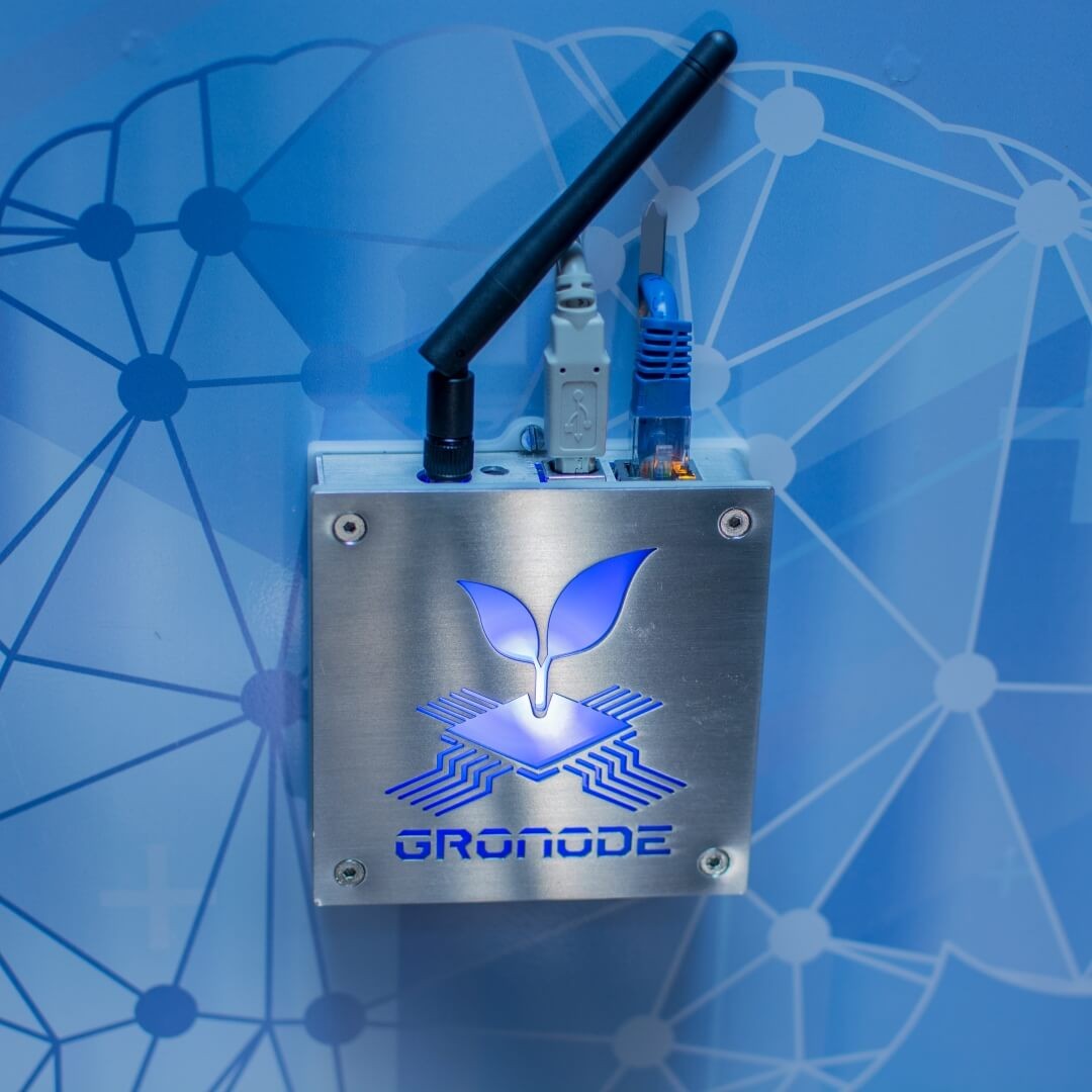 GroLab GroNode boční pohled