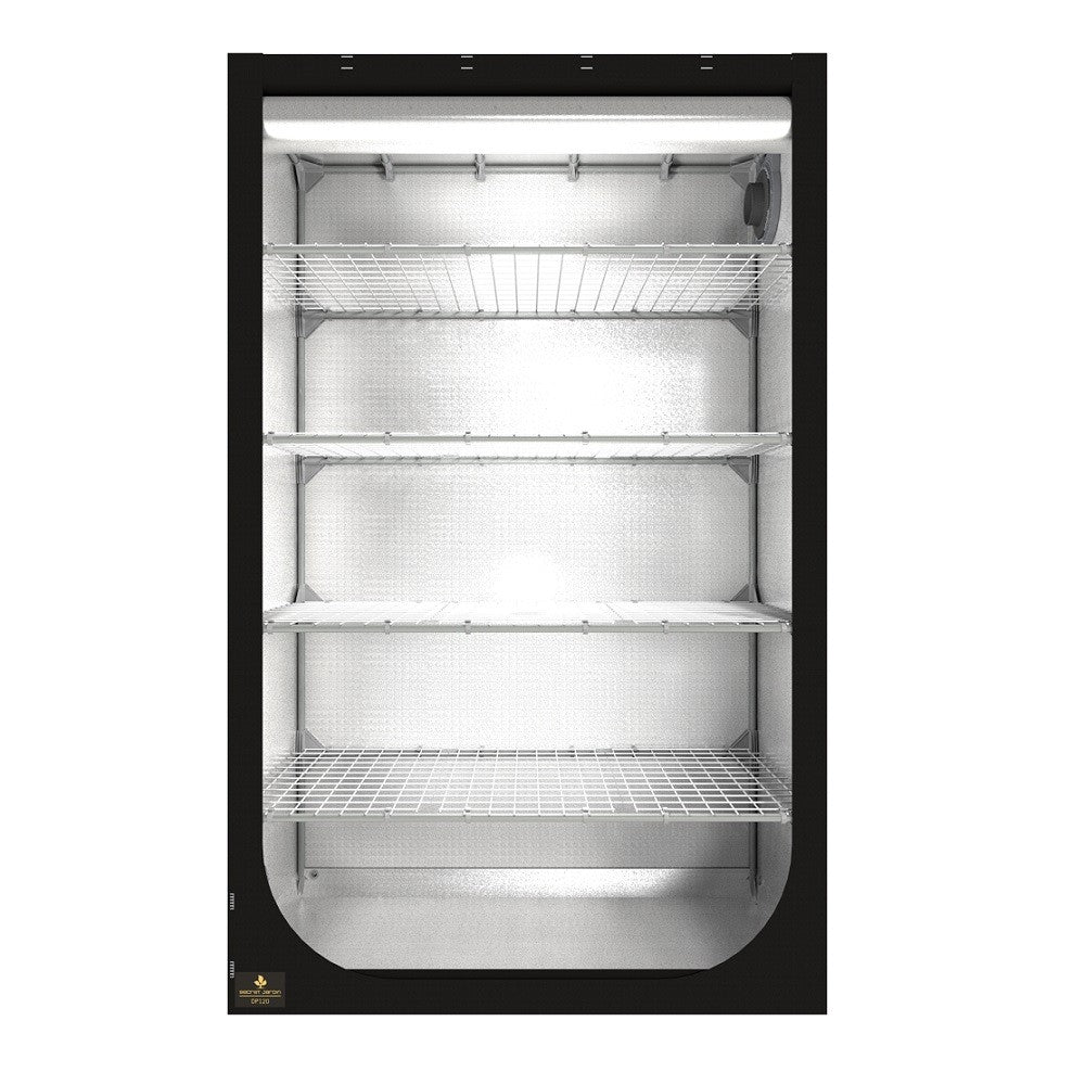 Secret Jardin Dark Propagator 120x60x190 cm, DP120 R4.0 back view