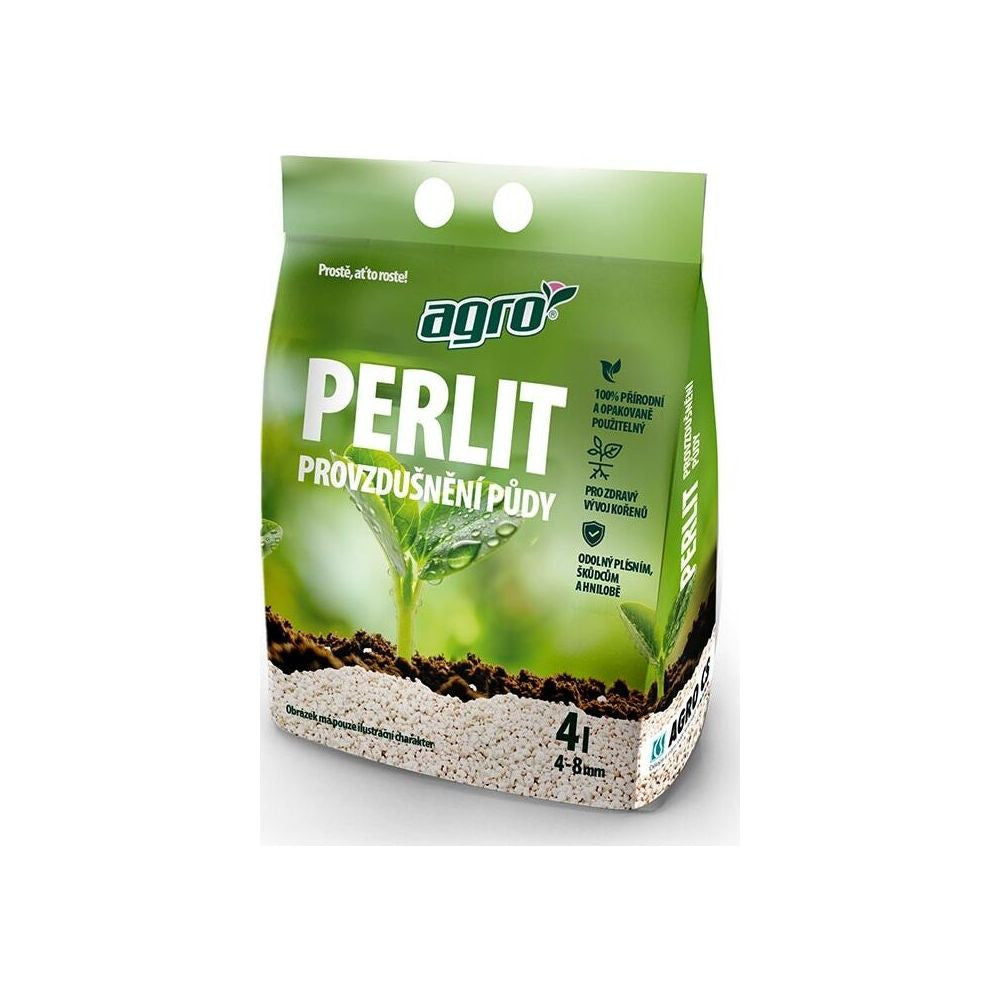 Agro Perlit 4 l pohled zepředu