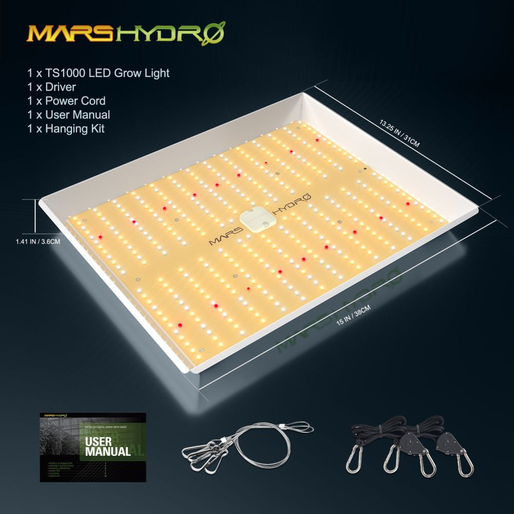 Mars Hydro TS1000 LED - 150W bagsidevisning