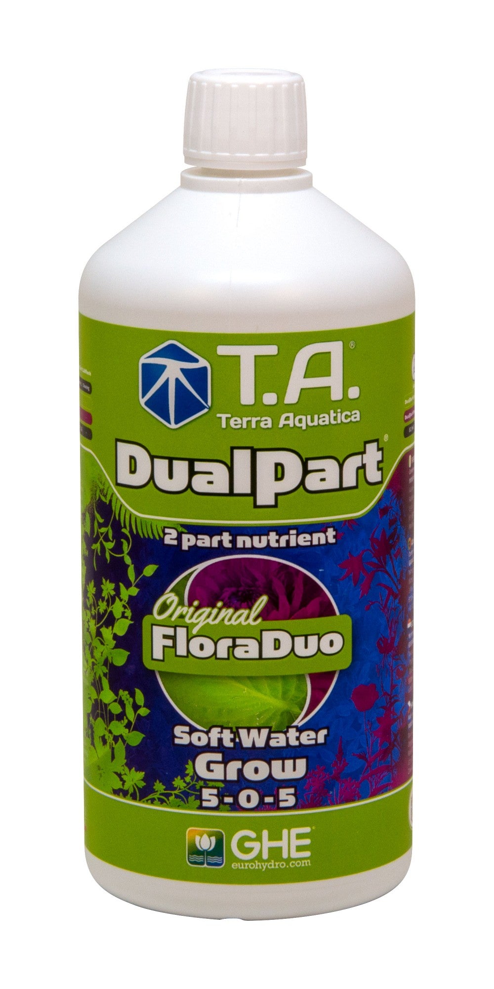 Terra Aquatica DualPart Grow SW 500 ml zijkant