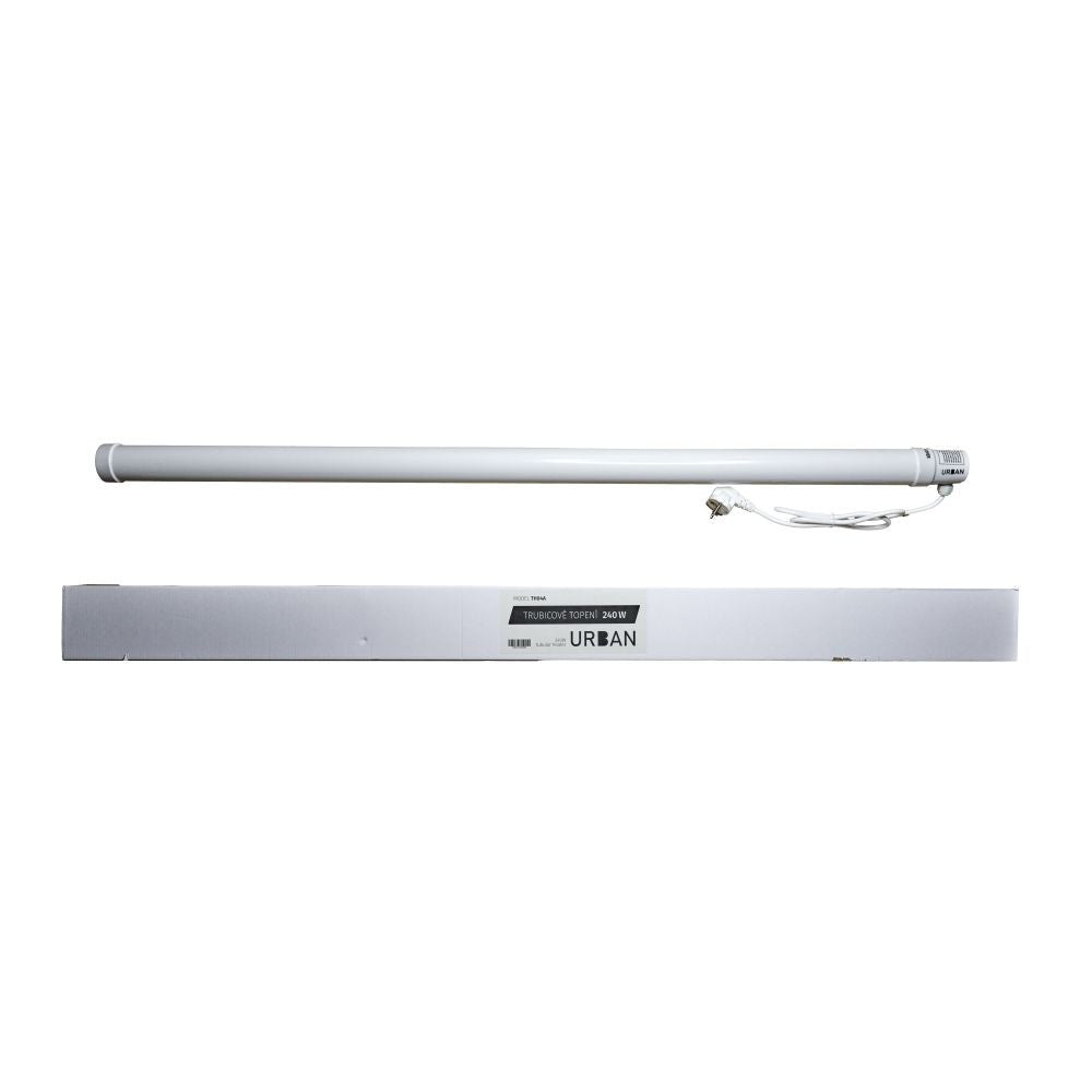 Urban Heater trubicové topení 1220 mm / 240W pohled zepředu