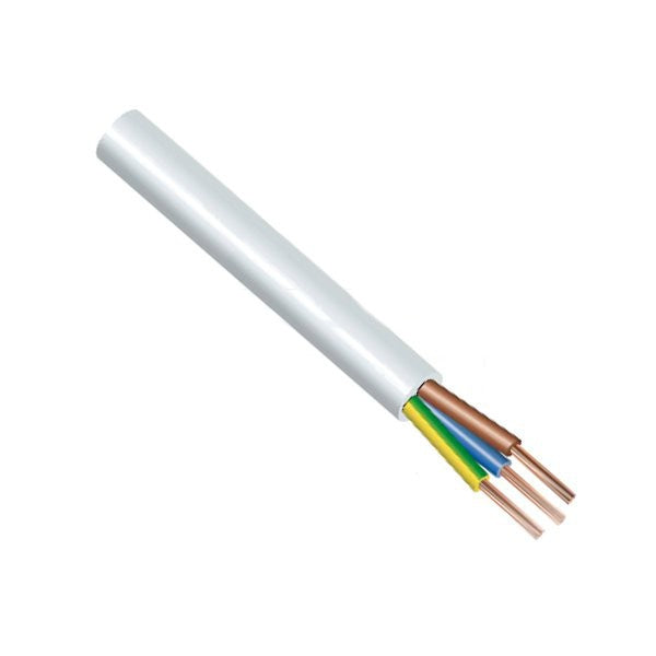 Kabel 3x 1.5 mm, 1 m pohled zepředu