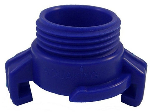 Aquaking Rychlospojka modrá 1“ vnější závit pohled zepředu