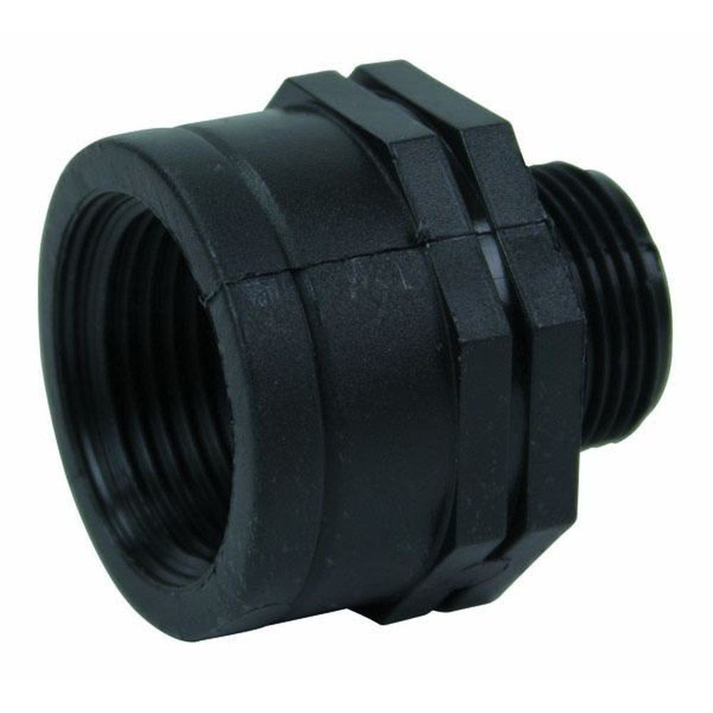 Irritec PP redukce vnitřní závit/vnější závit 1″ x 3/4″ pohled zepředu