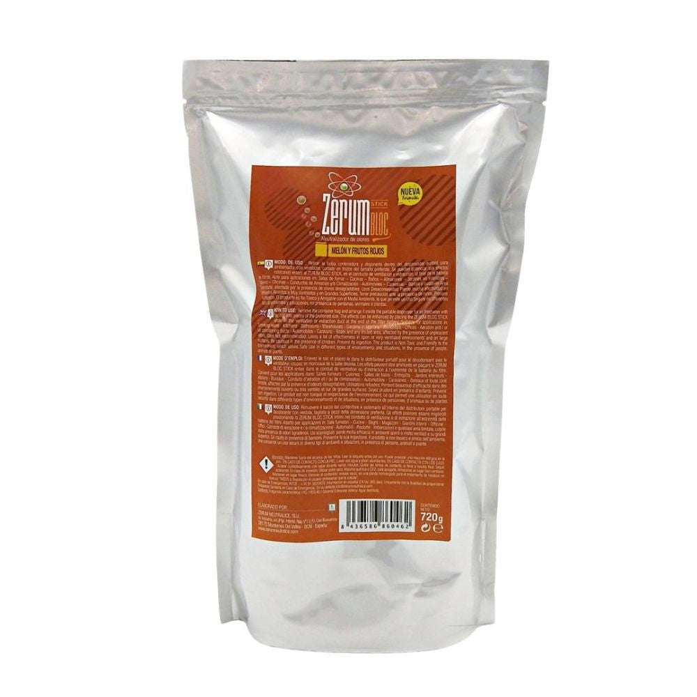 Zerum BLOC Stick Meloun & Lesní plody, 720 g pohled zepředu