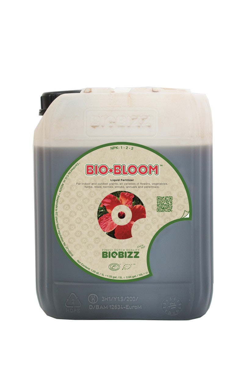 Biobizz Bio Bloom 10 l pohled zezadu
