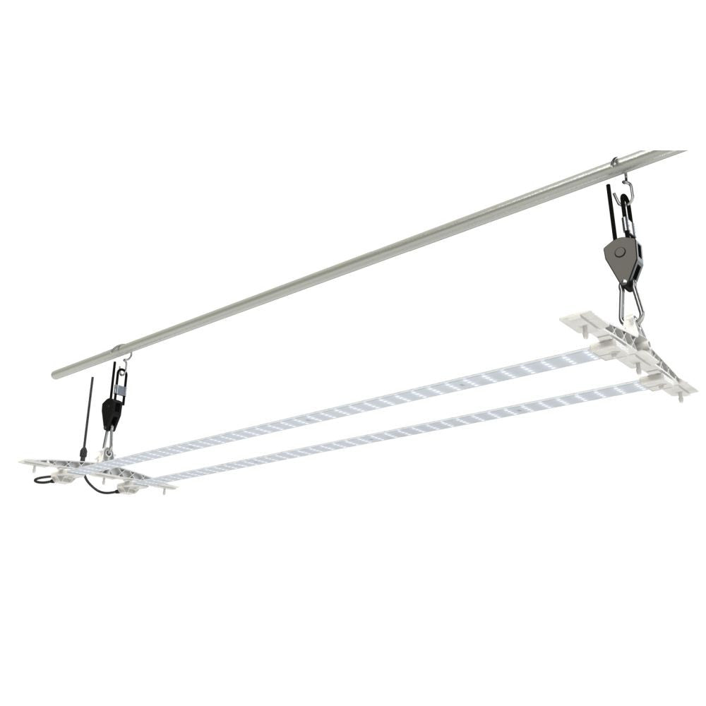 Secret Jardin Cosmorrow LED 40W x2 TNoled Grow Kit 2.7 µmol/J, na růst pohled zepředu