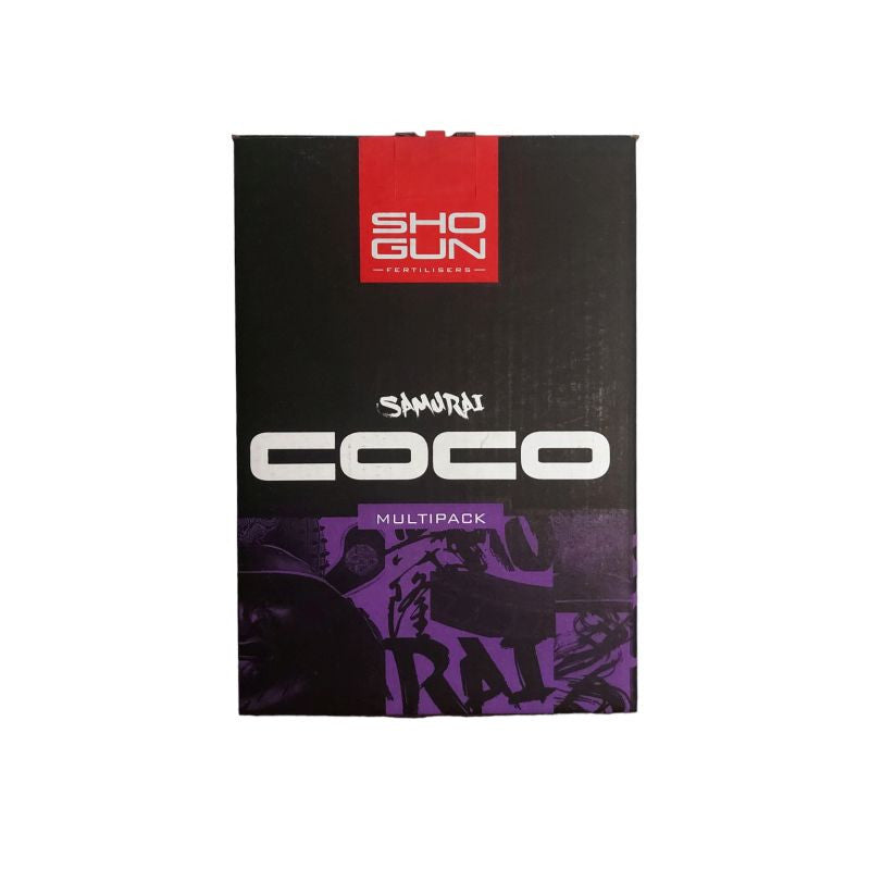 Shogun Samurai Coco Multipack New 3.5 l, sada hnojiv pohled zezadu