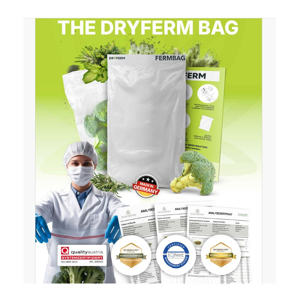 Dryferm Bag 3Pack sušicí sáček 500x500 mm pohled zezadu