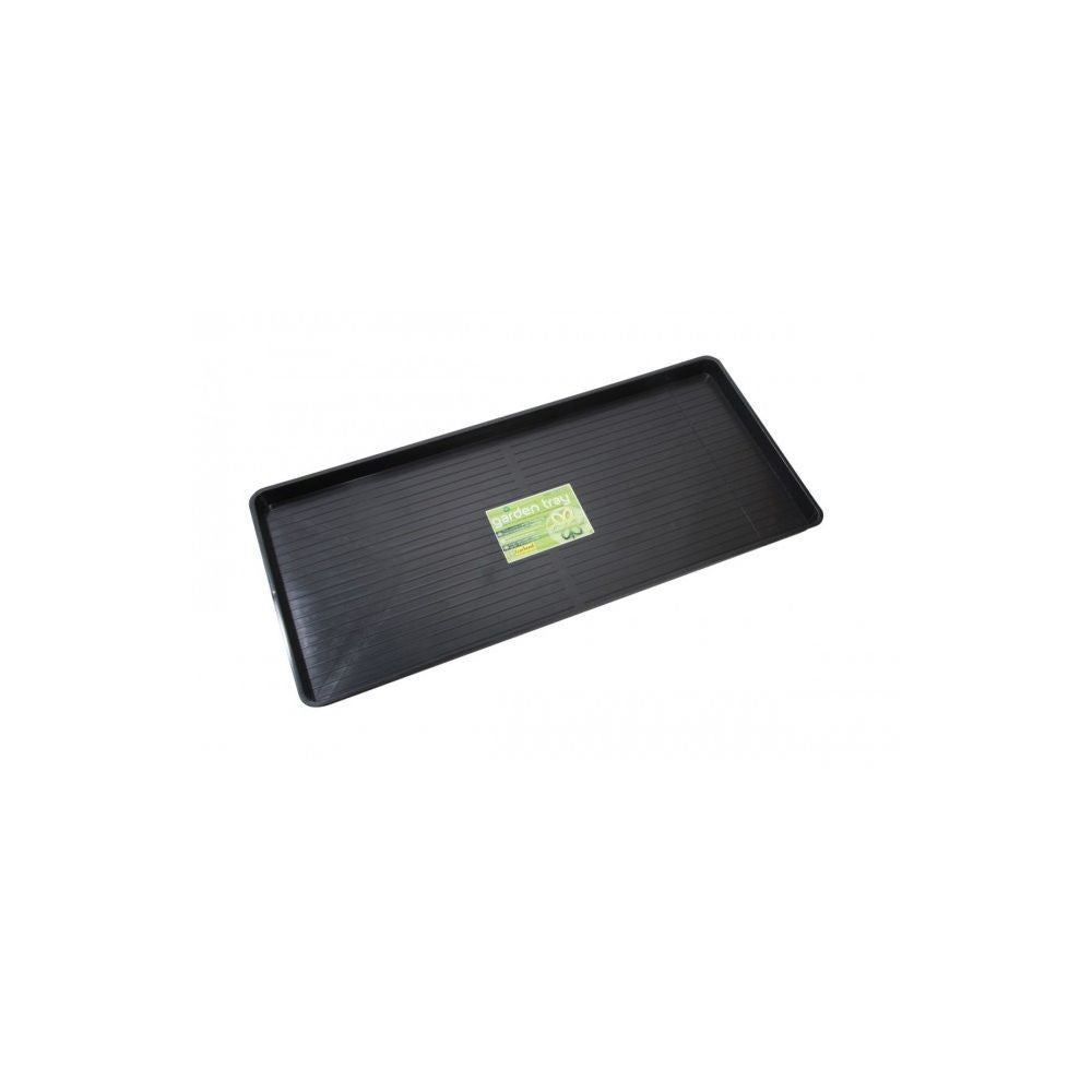 Garland podmiska plast Giant Plus Garden Tray Black 120x55x5 cm pohled zepředu