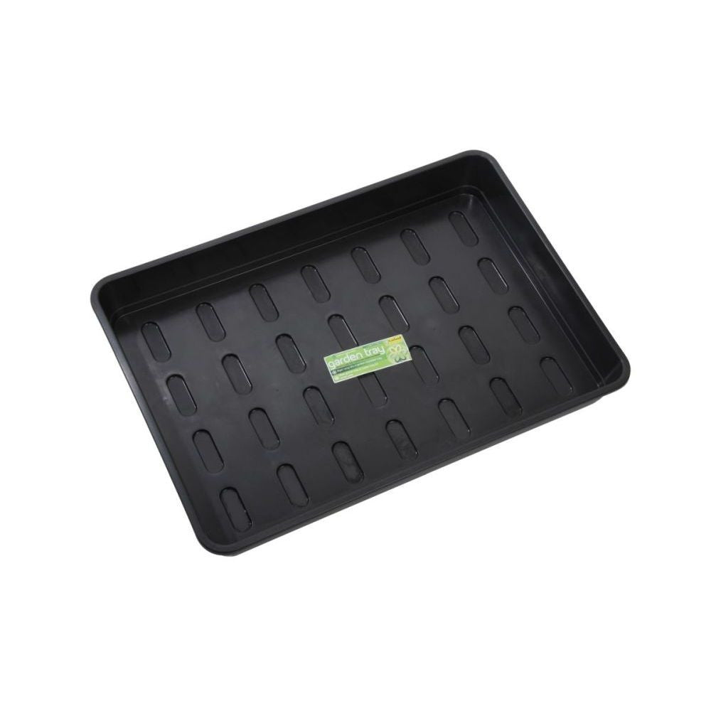 Garland podmiska plast XL Garden Tray Black 58x40.5x7 cm pohled zepředu