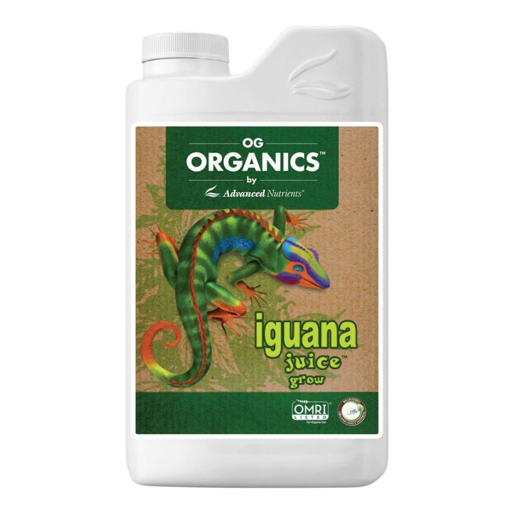 Advanced Nutrients True Organics Iguana Juice Grow OIM 1 l Rückansicht