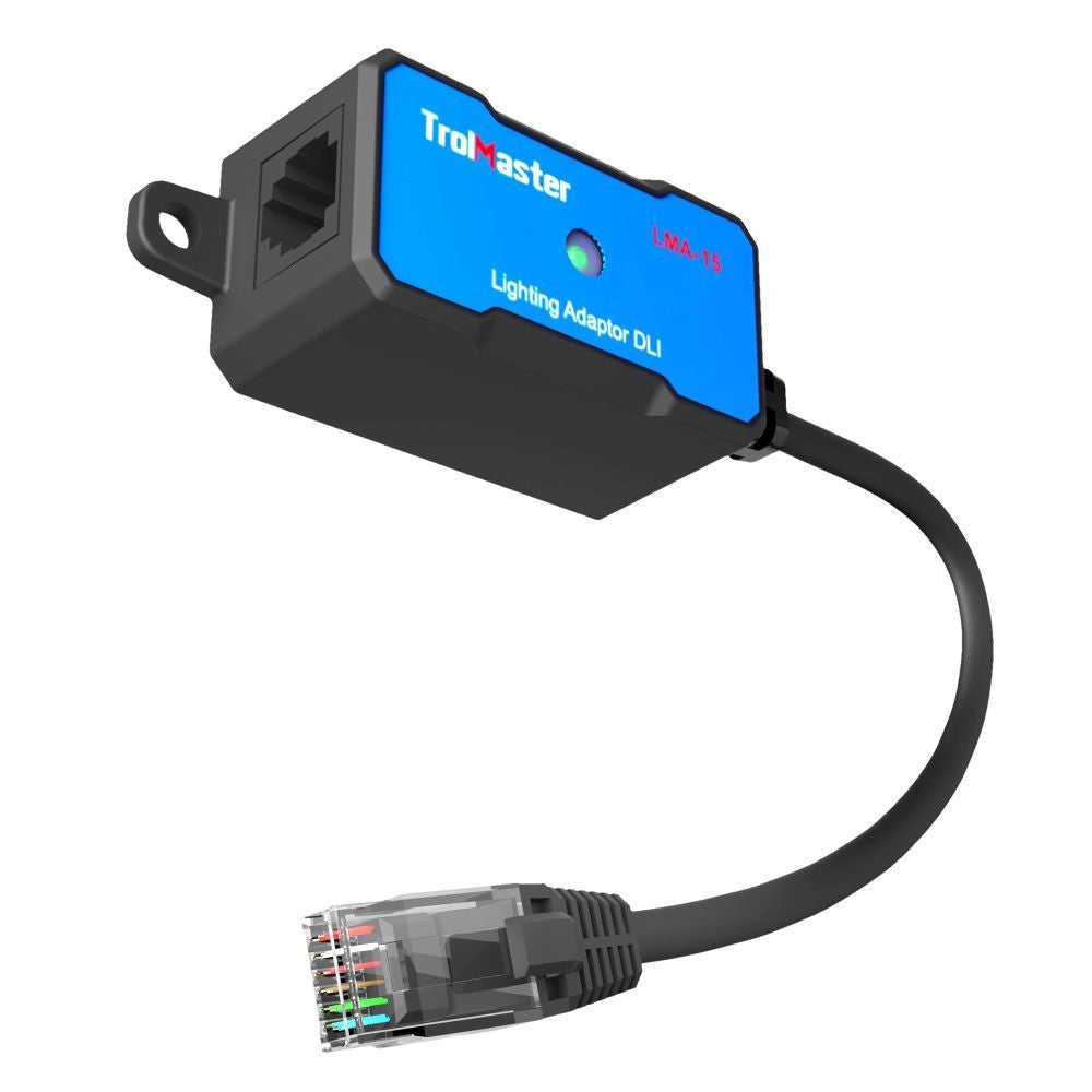 Trolmaster Lighting Control Adapter DLI pro Hydro-X Control System (LMA-15) pohled zezadu