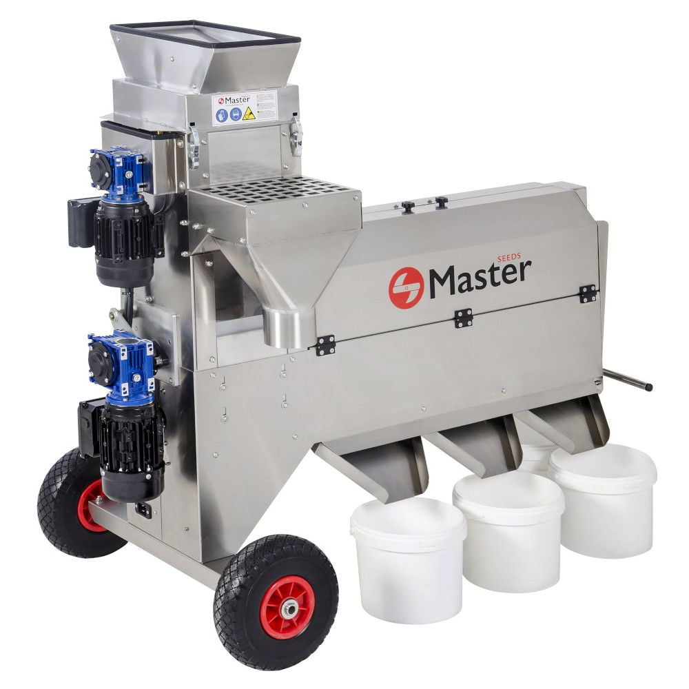 Master Trimmer MS Seeds 500 + Aspirator, odstraňovač semen pohled zepředu