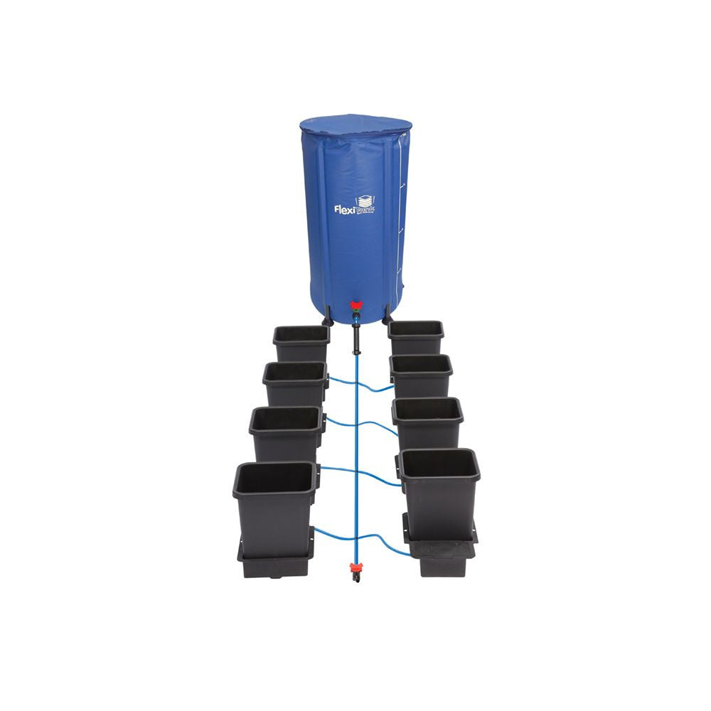 Autopot 1Pot, 8 květináčů bez nádrže (Aquavalve5) pohled zezadu