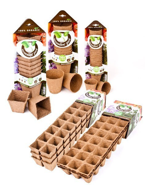 HGA Garden 24 Woodee Pot 6x6 cm widok boczny