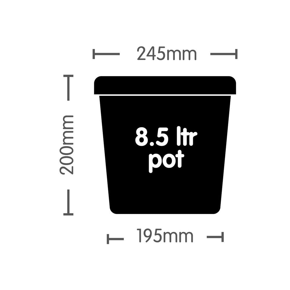 Autopot Easy2Grow květináč plast, 8.5 l boční pohled