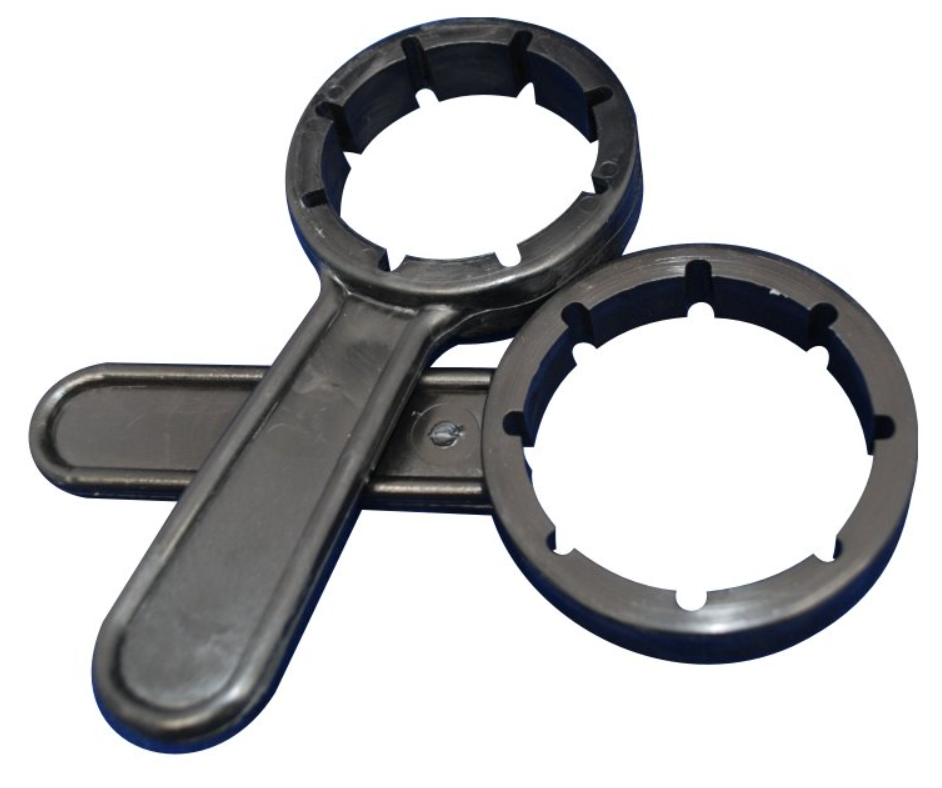 Otvírák na 20 l kanystry boční pohled