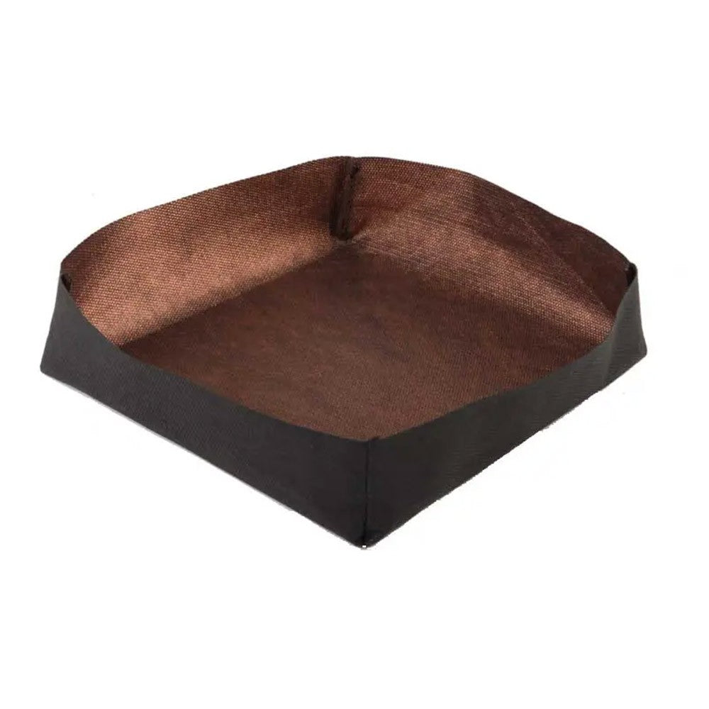 Autopot Control Sock Square - měděný návlek hranatý pro 8.5l nebo 15l květináč pohled zepředu