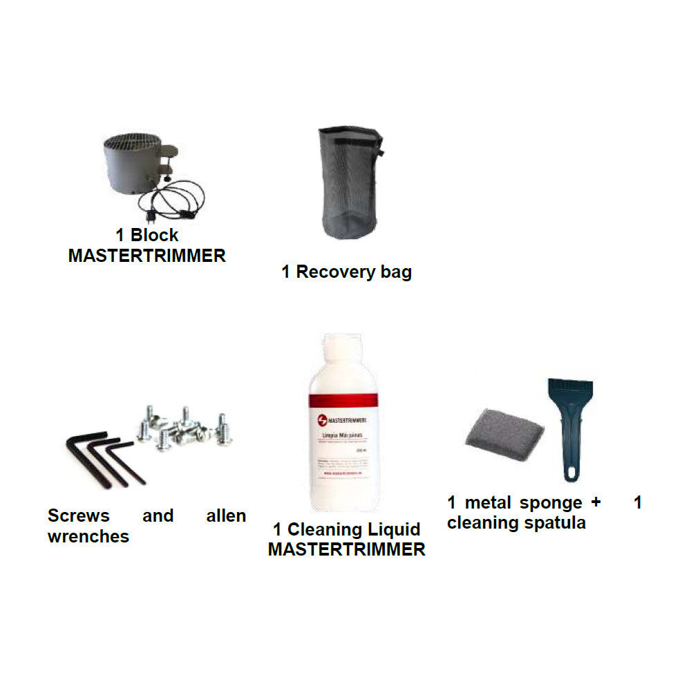 Master Trimmer MT Pocket, pro mokrý trim detailní pohled