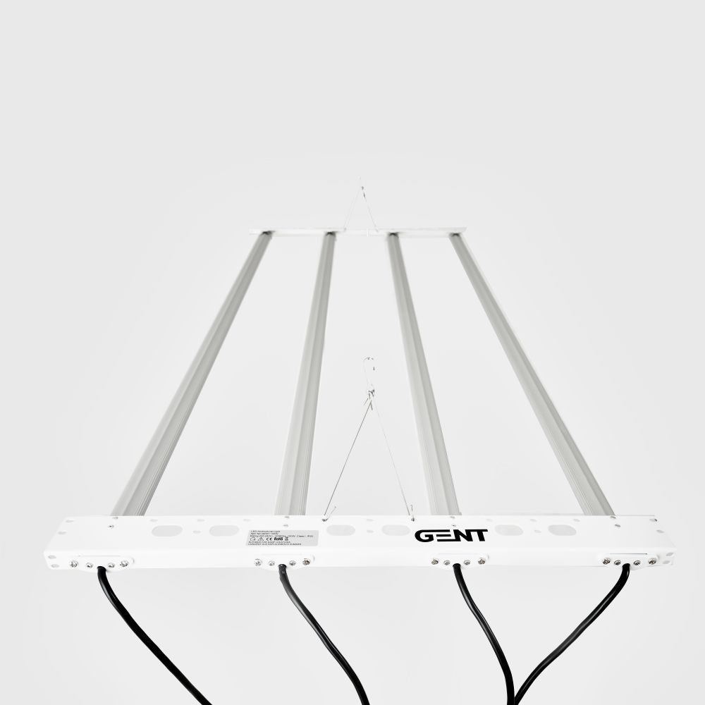 GENT G-LED Microgreens Dimmer Rack Komplet 200W na 2 patra druhý boční pohled