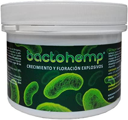Agrobacterias Bactohemp, organiczny stymulant 225 g widok z boku