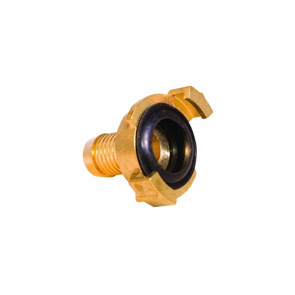 Aquaking Rychlospojka mosazná, díl k hadici 1“ pohled zepředu