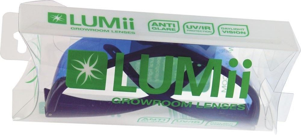 LUMii Grow Room Lenses, lunettes de protection deuxième vue de côté