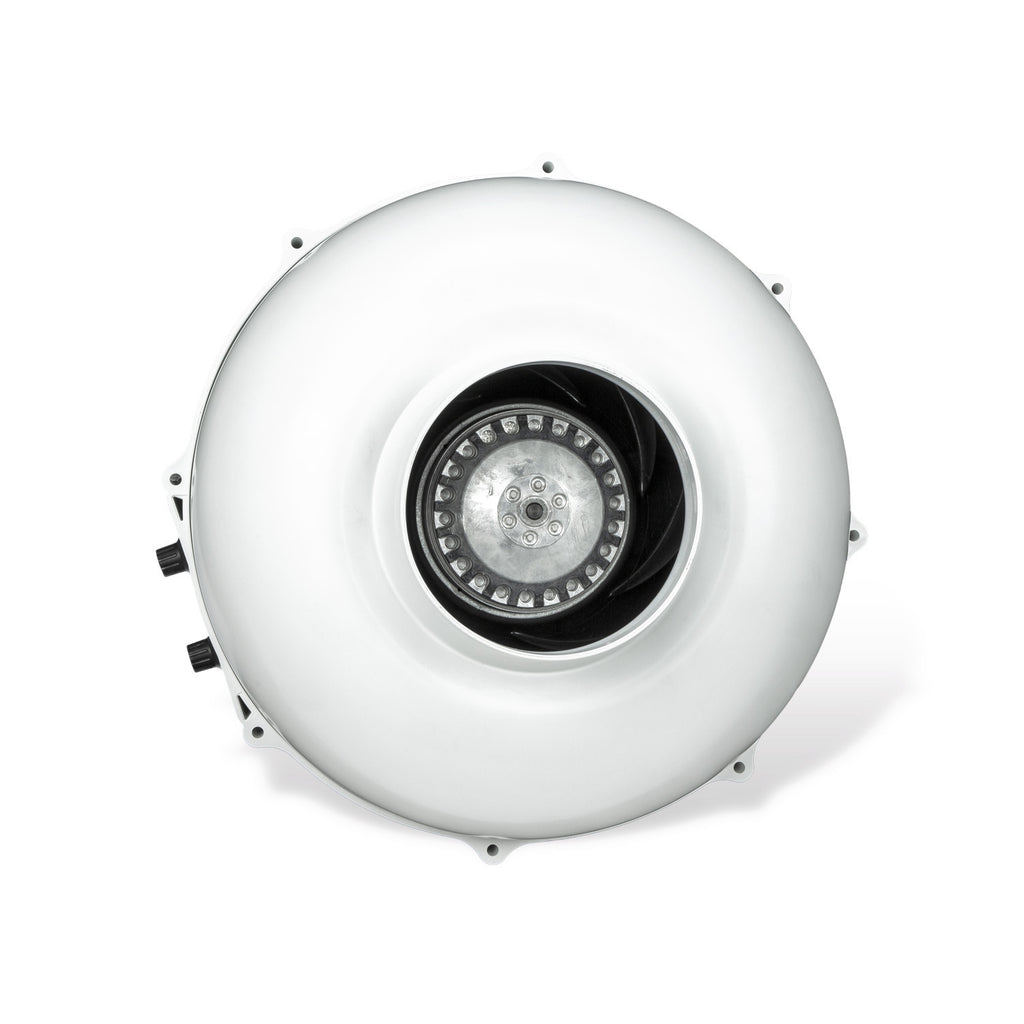 Prima Klima ventilator PK100-TC 100 mm - 280 m3/h, TEMP CTRL toerentalregeling op temperatuur achterkant