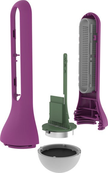 Ibebot Air Comfort bezdrátový teploměr a vlhkoměr pohled zezadu