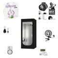 B2B Set Basic - Complete growbox LED Cosmos 150W, 80x80x180 cm vooraanzicht
