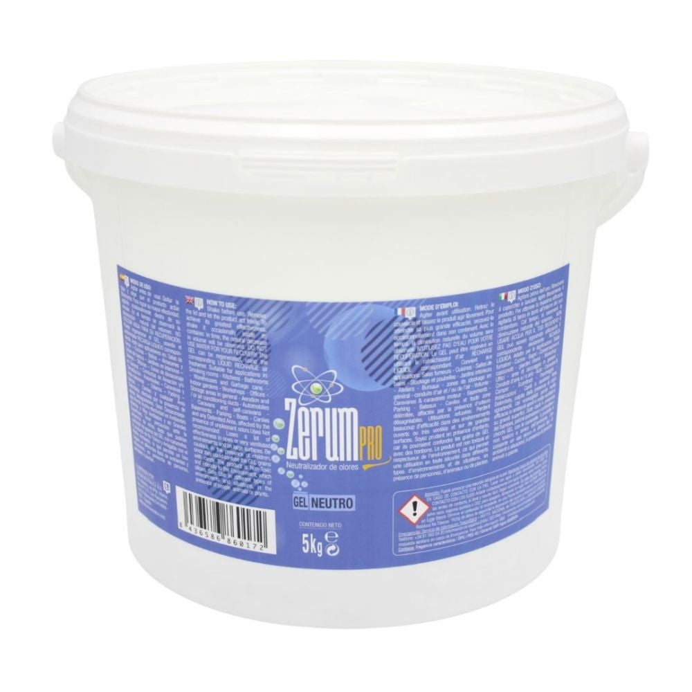 Zerum PRO Gel Neutral, 5 kg pohled zepředu