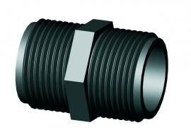 Irritec PP spojka 2x vnitřní závit 3/4“ boční pohled