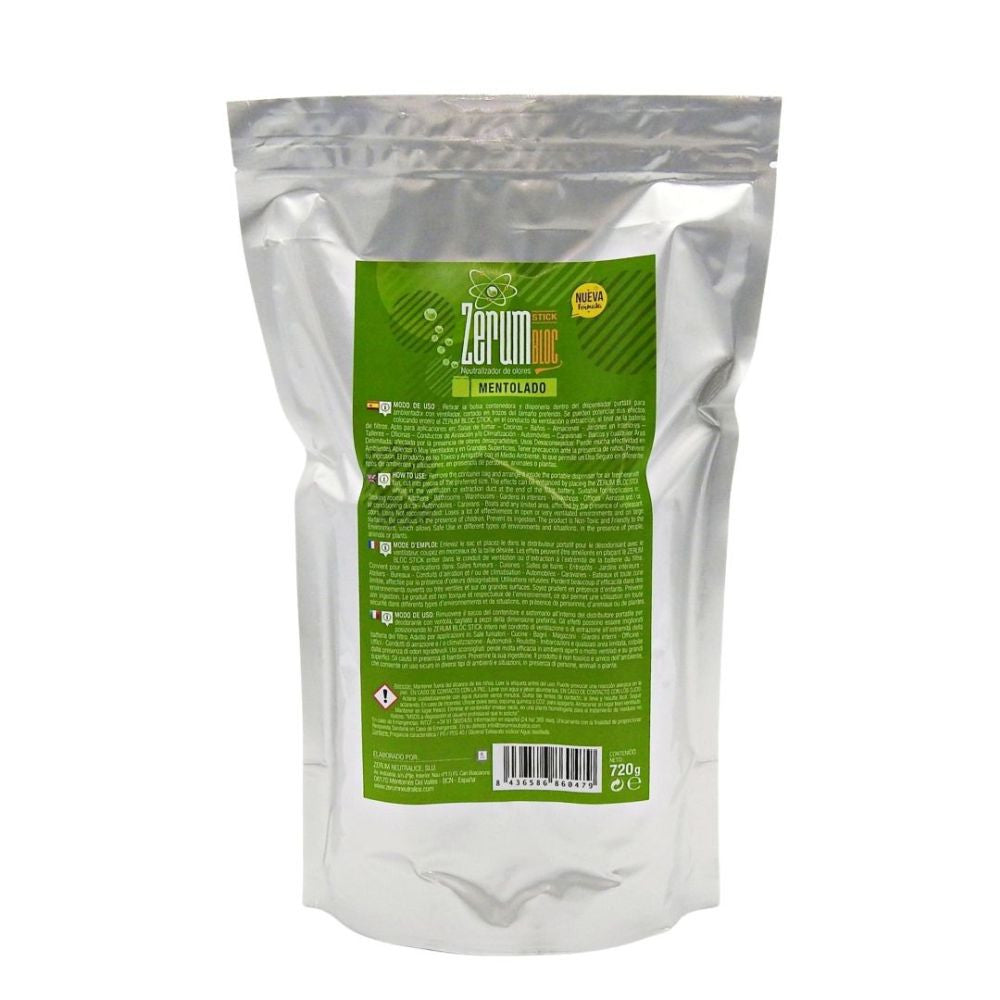 Zerum BLOC Stick Mięta, 720 g widok z przodu