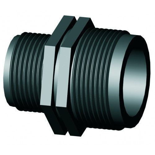 Irritec PP redukce 2x vnější závit 3/4″ x 5/4″ boční pohled