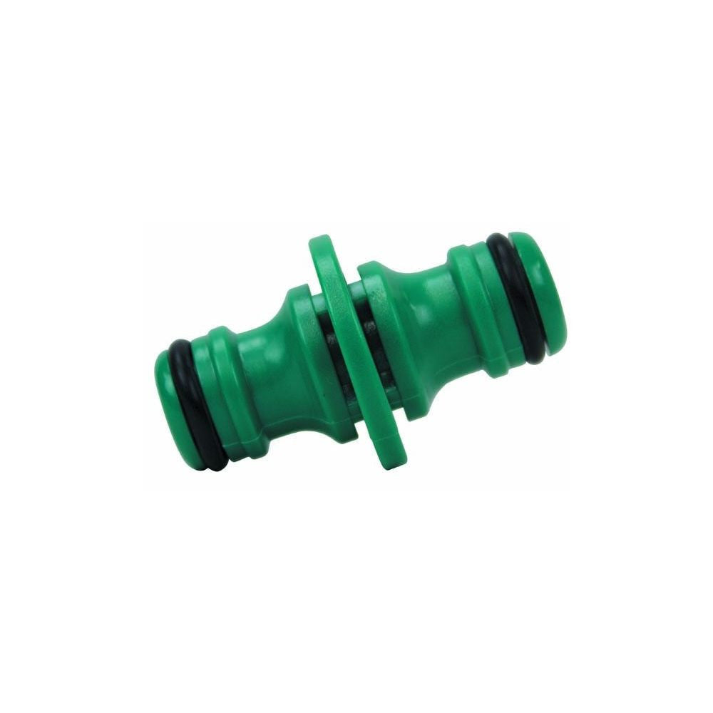 Oboustraná nástrčná spojka hadic-2x samec pohled zepředu