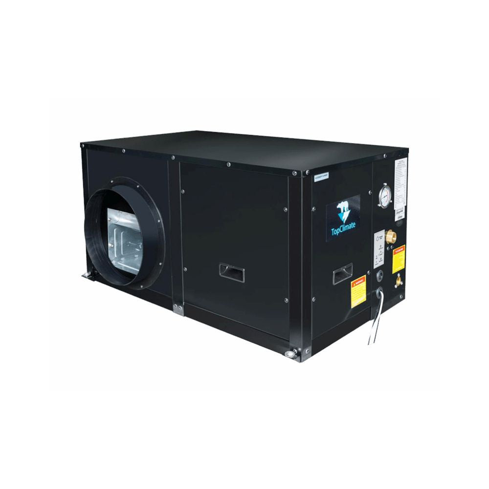 Topclimate Supreme Humi Pro 15000 Split mit Zubehör Seitenansicht