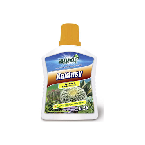 AGRO Fertilizante líquido para cactus 250 ml vista frontal