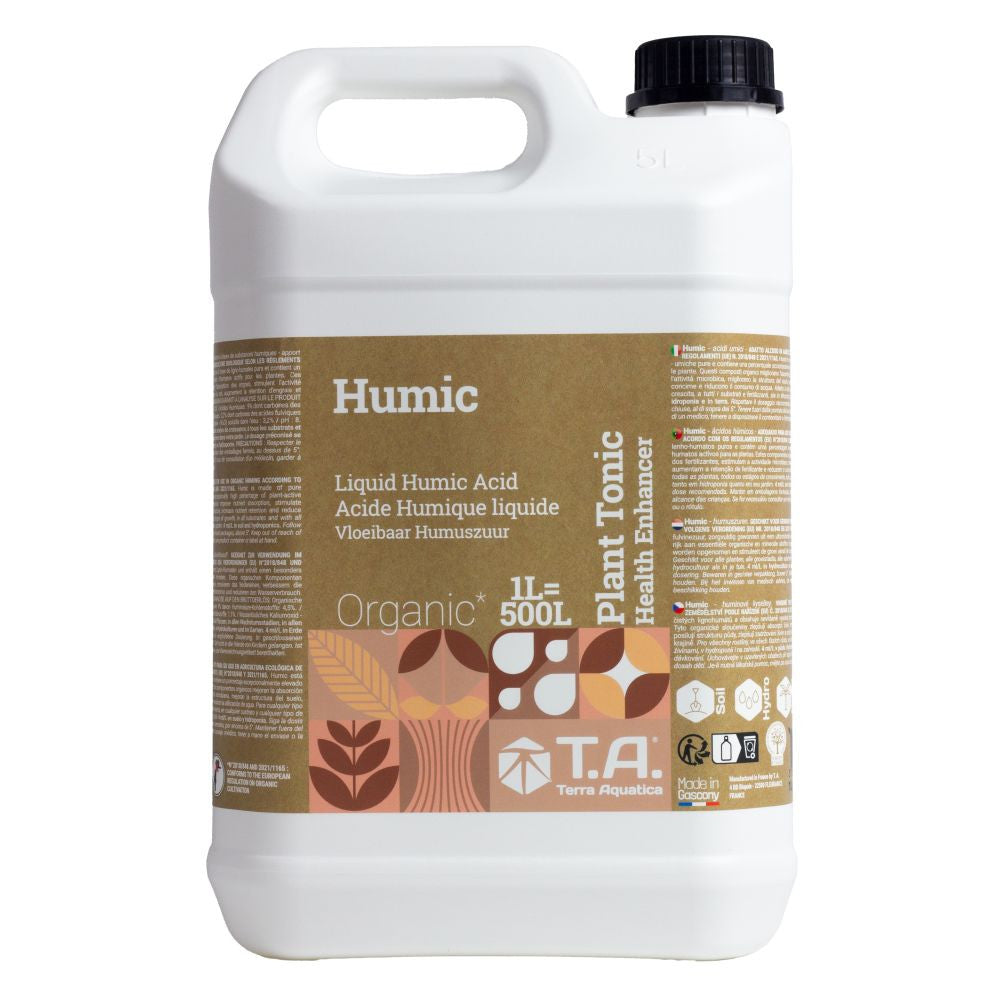 Terra Aquatica Humic Organic 5 l pohled zepředu
