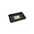 Garland plastic saucer Standard Garden Tray Black 57x39x5 cm front view