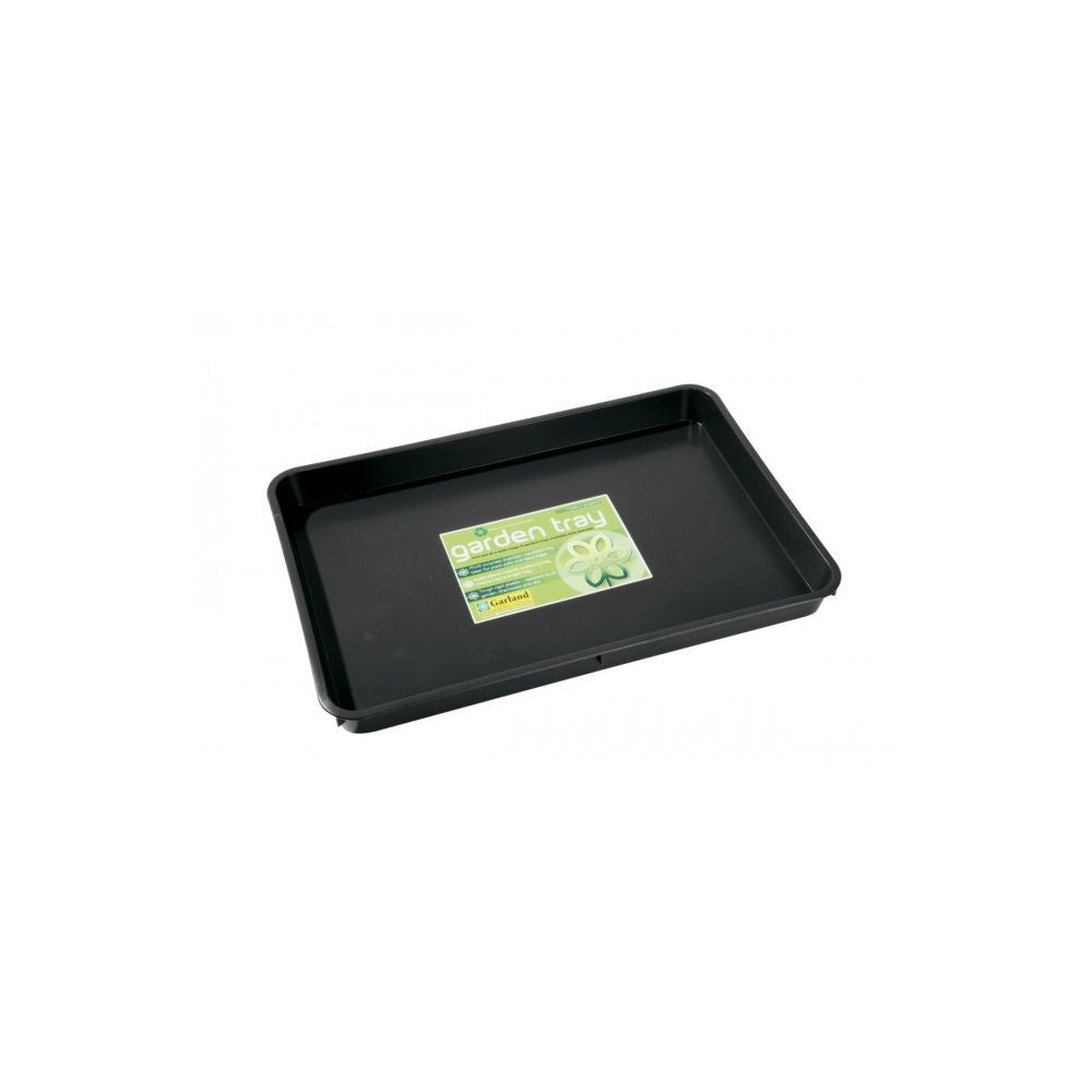 Garland podmiska plast Standard Garden Tray Black 57x39x5 cm pohled zepředu