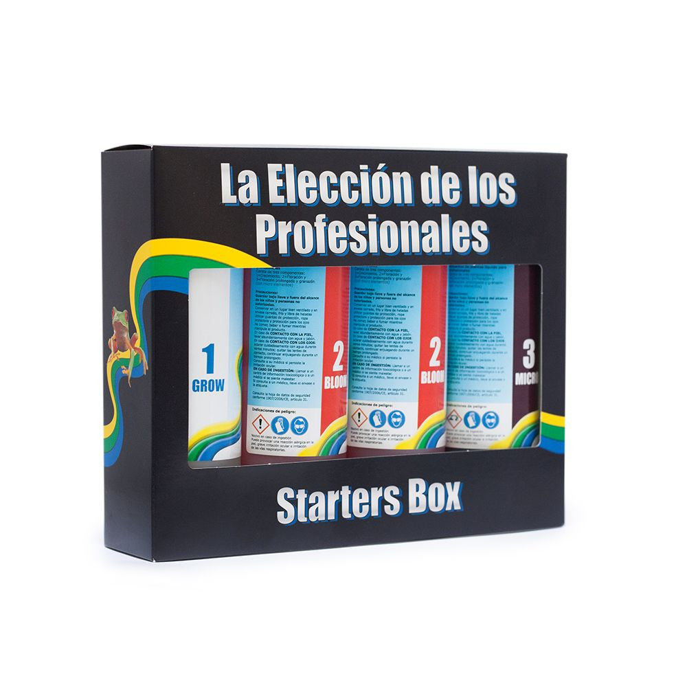 Advanced Hydroponics Dutch Formula Starter Pack 1 l, sada hnojiv (4x250 ml) pohled zepředu