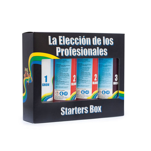 Advanced Hydroponics Dutch Formula Starter Pack 1 l, sada hnojiv (4x250 ml) pohled zepředu