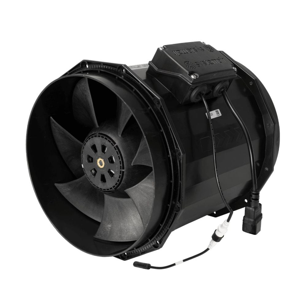 SystemAir Revolution EC Vector 250 mm, 1882 m3/h vue de face