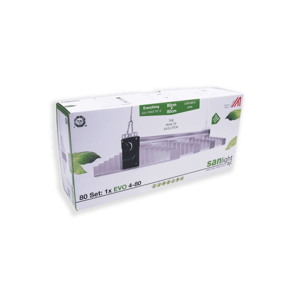 SANlight EVO LED Set 80 - 265W for 80x80 cm 3 µmol/J - V1.5 front view
