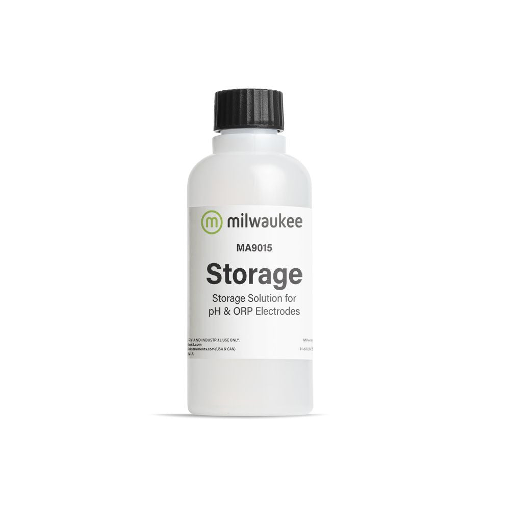 Milwaukee Storage Solution 230 ml, uchovávací roztok KCl pohled zepředu