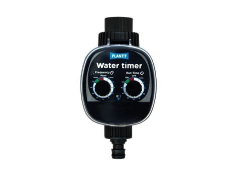 PLANT!T  Water timer - ventil s časovačem na závlahu pohled zepředu